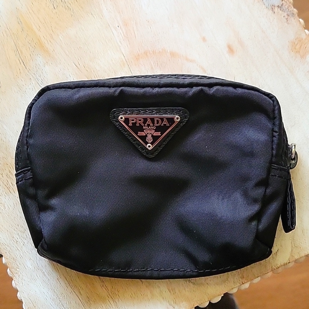 Prada small cosmetic bag